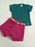 Conjunto infantil Menina Verão Tamanho 01/Super Promoção - loja online