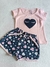 Conjunto infantil Menina Verão Tamanho 001/Super Promoção - Manduck