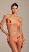 Biquíni Frades laranja manchado