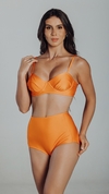 Hot pants Paqueta laranja - comprar online