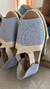 New Fit tejida celeste