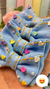 Parzinho de xuxinha jeans infantil