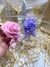 Tiara infantil flor de organzar - loja online