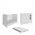Quarto Bebe Berço e Cômoda MDF Dorabelly BenDyte + Colchão - DORALAR MOVEIS E ELETRO LTDA