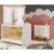 Quarto Bebe Moveis Peroba Berço com comoda Clara MDF Ls - comprar online