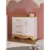 Comoda Bebe Moveis Peroba Clara Provençal Ls MDF - DORALAR MOVEIS E ELETRO LTDA