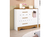 Comoda Moveis Peroba Lisi 03 gavetas 01 porta MDF