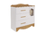 Comoda Moveis Peroba Lisi 03 gavetas 01 porta MDF - loja online