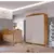 Quarto Bebe Berço e Guarda roupa Canto Dorabelly + Colchão e capitone