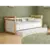 Cama Solteiro Moveis Peroba Maria com gavetas e auxiliar MDF - comprar online