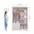 Guarda Roupa Infantil Permobili Fofura 04 portas MDF