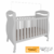 Berço Minicama Guarda Roupa Bebe Moveis Peroba Uli 100% MDF Branco na internet