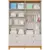 Quarto Bebe Berço e Guarda Roupa Dorabelly Bis com Colchão