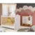 Imagem do Quarto Bebe Moveis Peroba Berço com comoda Clara MDF