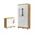 Quarto Bebe Moveis Peroba Guarda Roupa e comoda Dorabelly TD