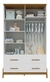 Quarto Completo Moveis Peroba Retro Bebe Guti 04 portas MDF - comprar online