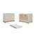 Quarto Bebe Berço e Cômoda MDF Dorabelly Bis com Colchão - loja online