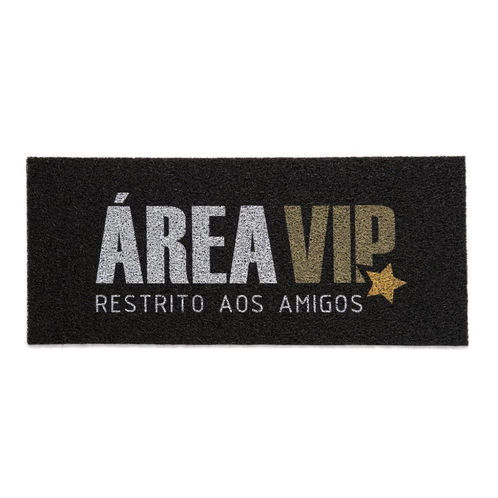 Capacho Kapazi vinil long 2.0 AREA VIP 30CM X 70CM