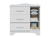 Comoda Moveis Peroba Lisi 03 gavetas 01 porta MDF - DORALAR MOVEIS E ELETRO LTDA