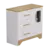 Comoda Bebe Moveis Peroba Popy 03 gavetas 01 portas MDF