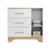 Comoda Bebe Moveis Peroba Popy 03 gavetas 01 pt Ls MDF na internet