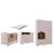Quarto Bebe Completo MDF Dorabelly Sinha + Colchão - loja online