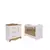 Quarto Bebe Moveis Peroba Berço com comoda Clara MDF Ls