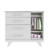 Kit Berço Cômoda Ben Retro Moveis Peroba MDF Branco - comprar online