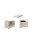 Quarto Bebe Berço e Cômoda MDF Dorabelly Sinha + Colchão - DORALAR MOVEIS E ELETRO LTDA