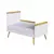 Quarto Completo Bebe Moveis Peroba Sky Retro Berço 3x1 MDF - DORALAR MOVEIS E ELETRO LTDA