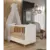 Berço Bebe MDF Dorabelly Sinha Com Colchão - comprar online