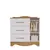 Quarto Bebe Moveis Peroba Berço com comoda Clara MDF