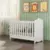 Berço Moveis Peroba Clara Americano 3x1 Provençal MDF - DORALAR MOVEIS E ELETRO LTDA