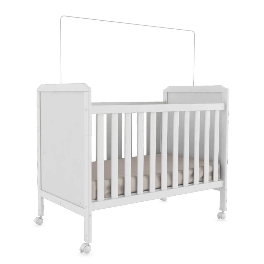 Berço Moveis Peroba Cloe minicama Americano MDF