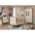 Quarto Completo Bebe Moveis Peroba Sky Retro Berço 3x1 MDF