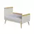 Berço Moveis Peroba Sky Retro Americano mini cama MDF - loja online