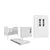 Quarto Bebe Completo Dorabelly Dyte 04 pt MDF +Colchão - loja online