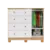 Quarto Completo Bebe Moveis Peroba Dorabelly Clara Jr MDF 3 - DORALAR MOVEIS E ELETRO LTDA