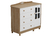 Cômoda Provençal Moveis Peroba Elo 04 gavetas 01 porta MDF - DORALAR MOVEIS E ELETRO LTDA