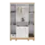 Quarto Completo Bebe Moveis Peroba Tedy Ben 04 portas MDF - DORALAR MOVEIS E ELETRO LTDA