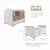 Quarto Bebe Berço Guarda Roupa MDF Dorabelly Sinha Colchão na internet
