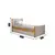 Cama Solteiro Bibox Dorabelly Elza com cama auxiliar MDF - comprar online