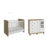 Kit Berço Cômoda Ben Uli Moveis Peroba MDF Amadeirado