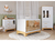 Quarto Completo Bebê Moveis Peroba Popy Berço Americano MDF na internet