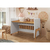 Quarto Bebe Completo Moveis Peroba Guti Retro MDF + Colchão - loja online