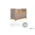 Imagem do Berço Bebe Americano 3x1 MDF Dorabelly Bis Com Colchão