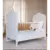 Berço Moveis Peroba Elo Americano Provençal minicama MDF - comprar online