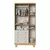 Quarto Completo Bebe Moveis Peroba Pingo Berço 4x1 MDF Ls - loja online