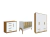 Quarto Completo Infantil Moveis Peroba Guti Charlo MDF