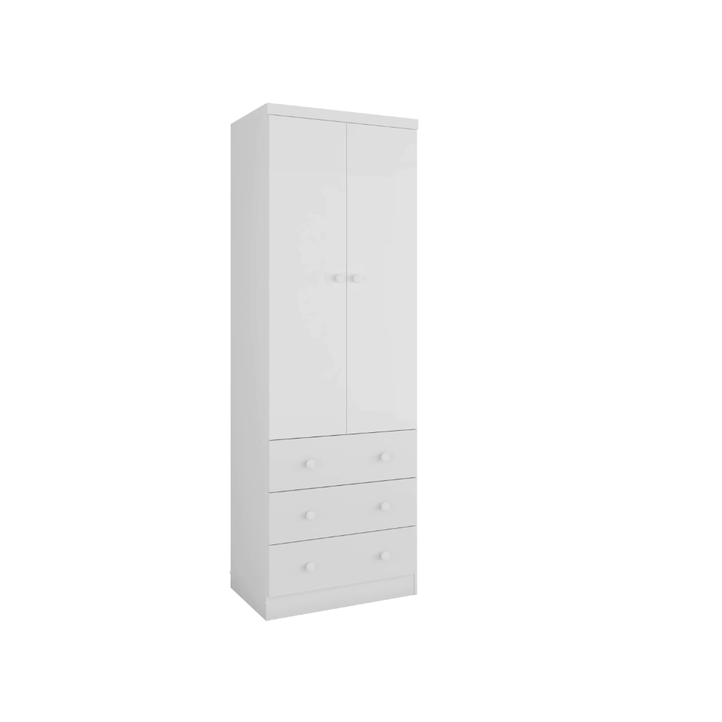 Guarda Roupa Bebê Moveis Peroba Smim 100% MDF 02 portas